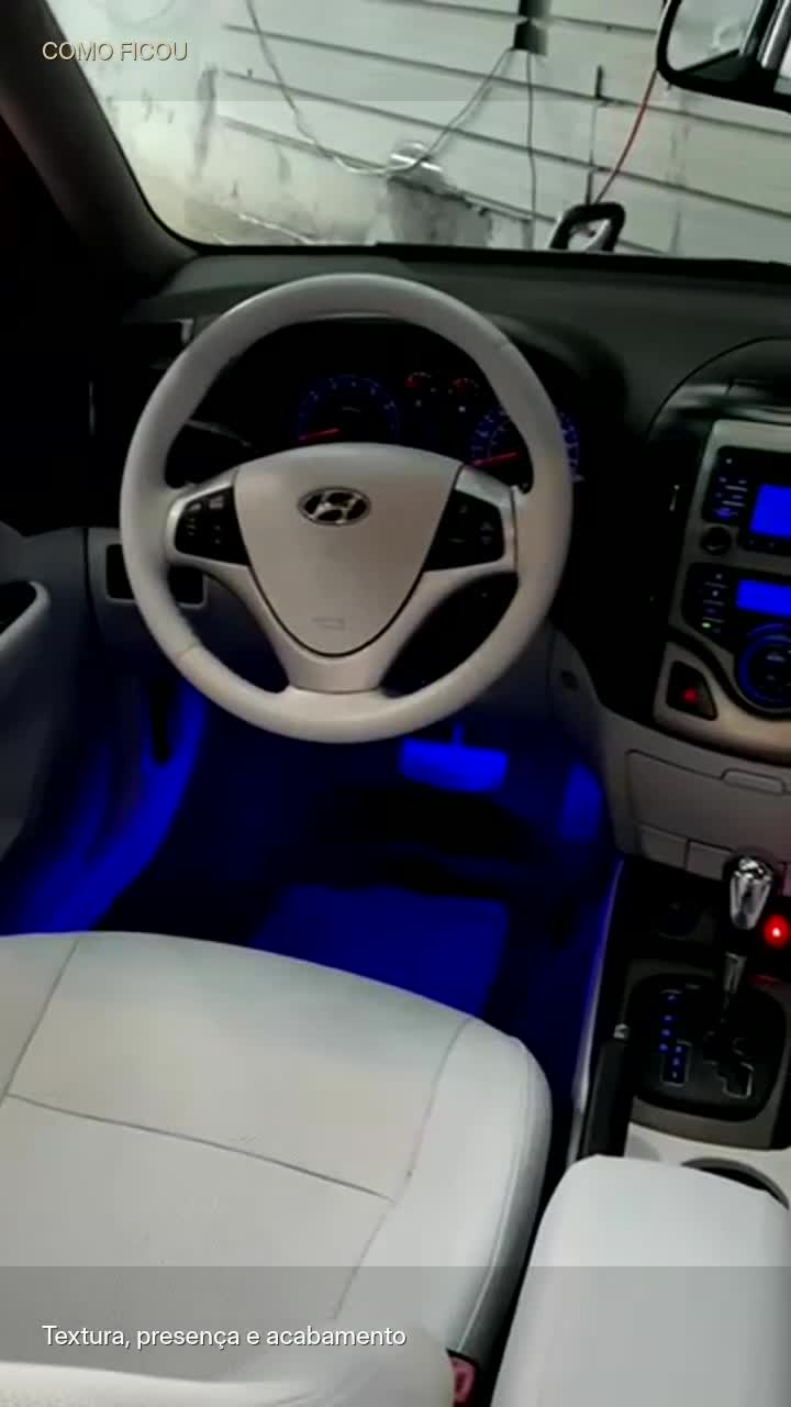 Interior transformado pela AutoFans Couro